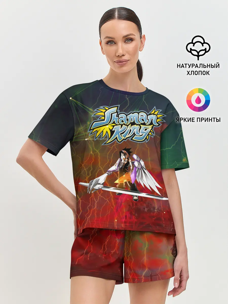 Женская пижама с шортами / Shaman King