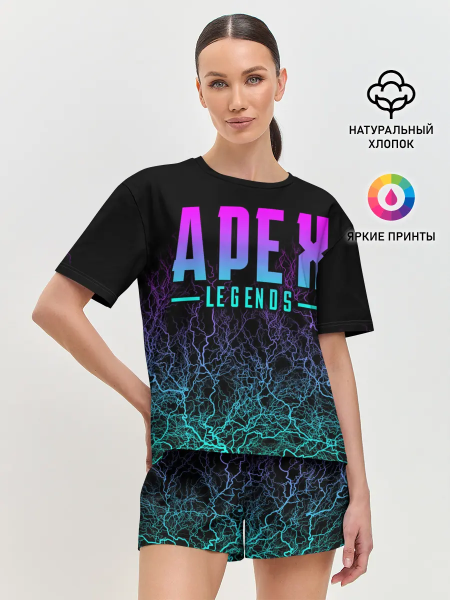 Женская пижама с шортами / Apex Legends
