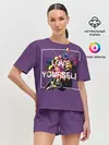 Женская пижама с шортами / Love Yourself