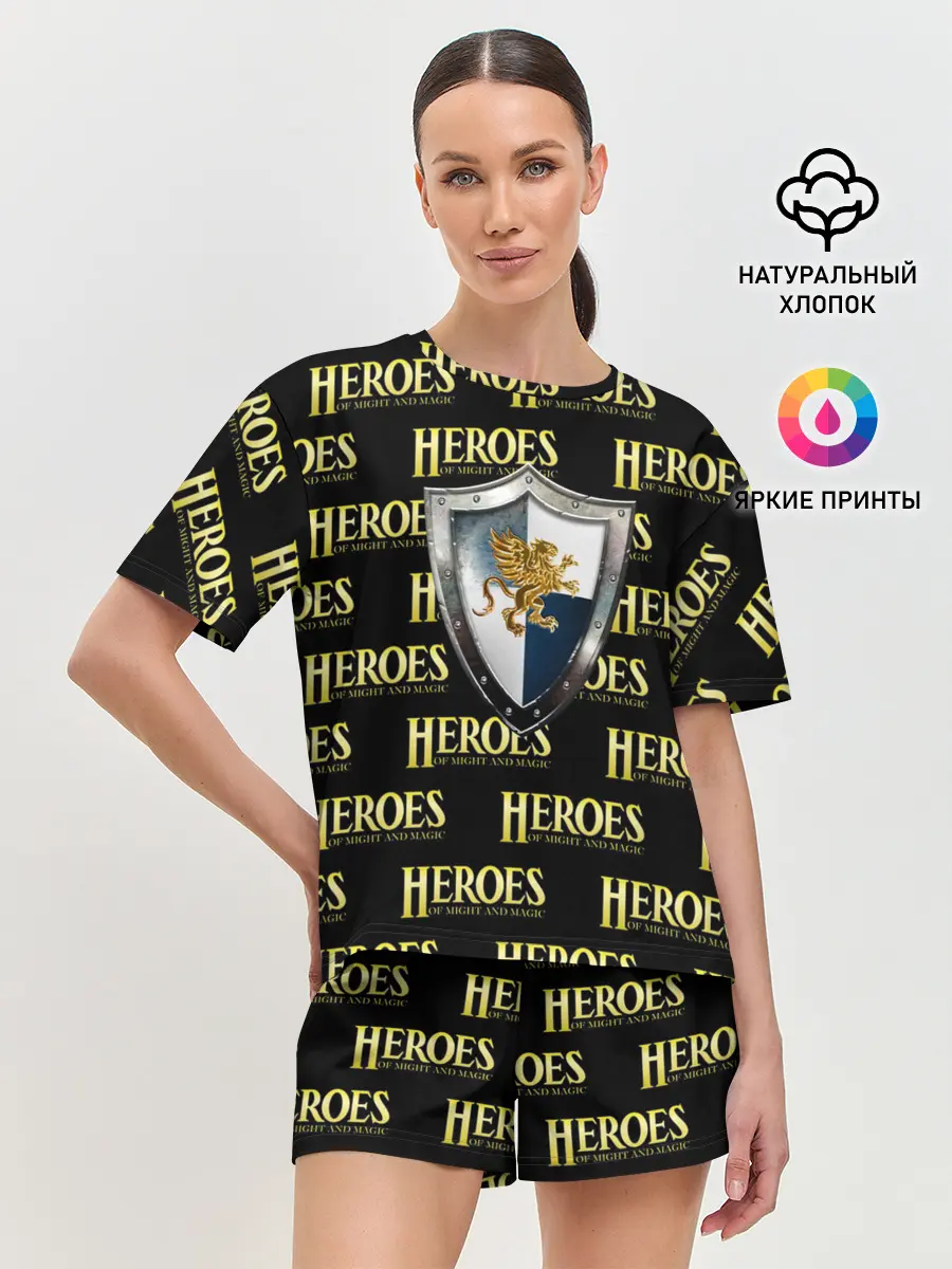Женская пижама с шортами / Heroes of Might and Magic