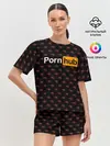 Женская пижама с шортами / PornHub | ПорнХаб