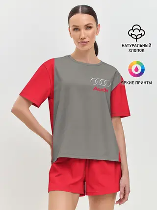 Женская пижама с шортами / AUDI | АУДИ