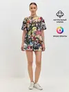 Женская пижама с шортами / Аниме коллаж