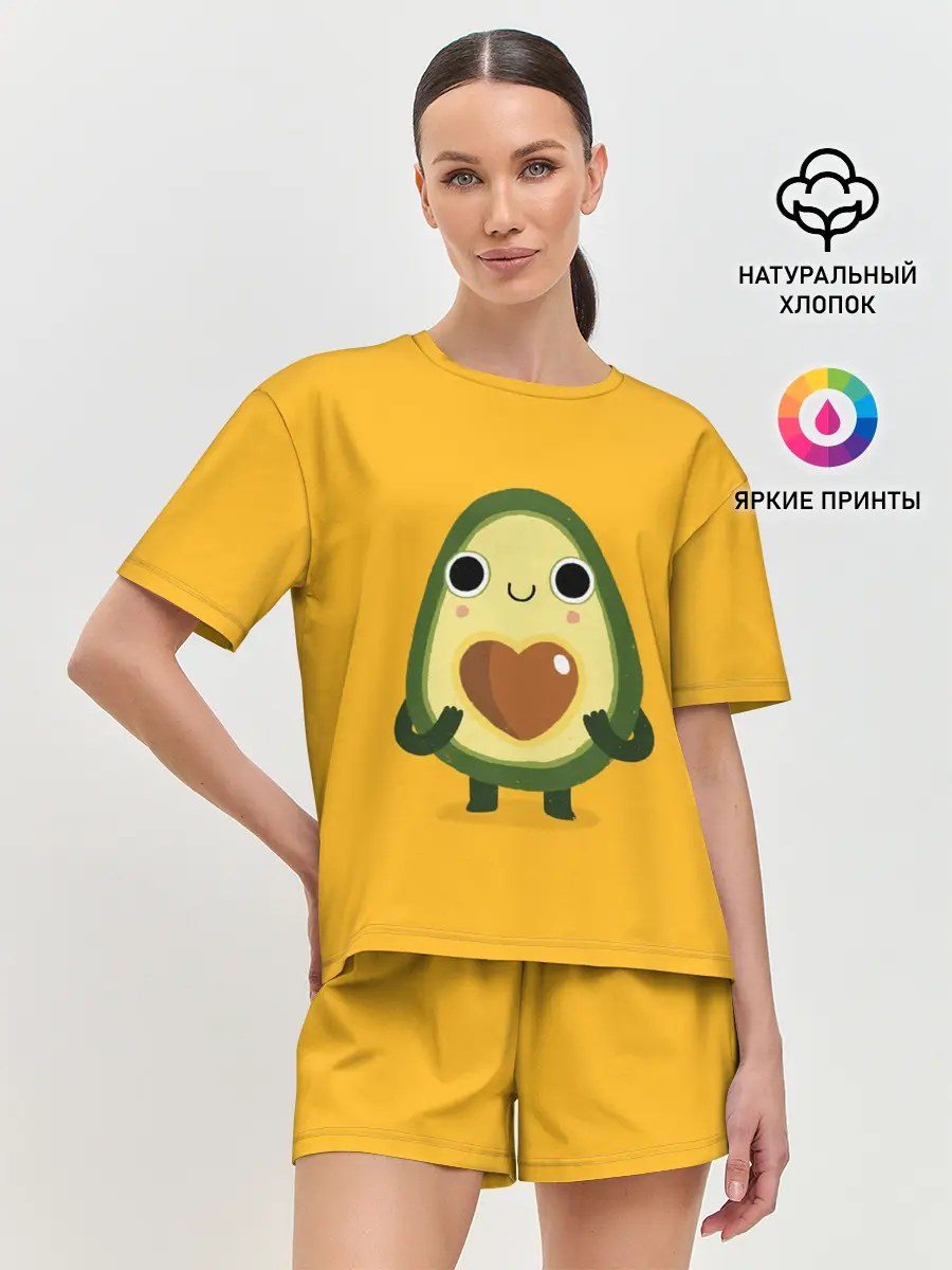 Женская пижама с шортами / AVOCADO