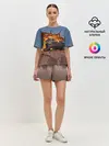 Женская пижама с шортами / Танк