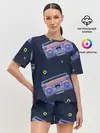 Женская пижама с шортами / Retro style