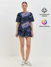 Женская пижама с шортами / Retro style