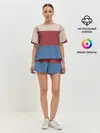 Женская пижама с шортами / Куртка Отиса