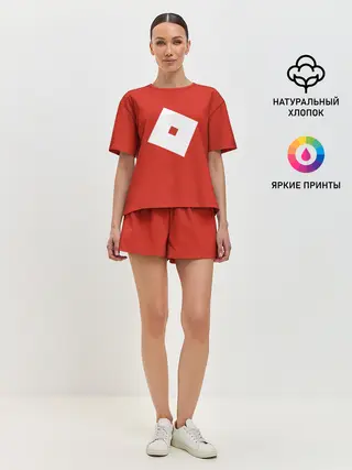 Женская пижама с шортами / Roblox