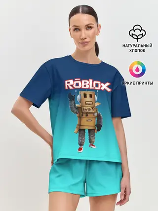 Женская пижама с шортами / ROBLOX