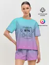 Женская пижама с шортами / BTS