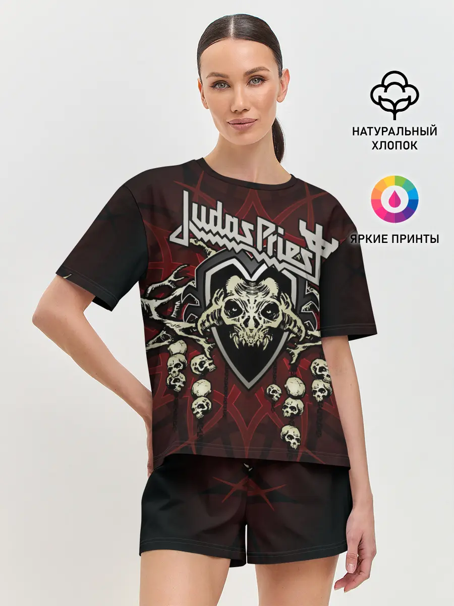 Женская пижама с шортами / Judas Priest