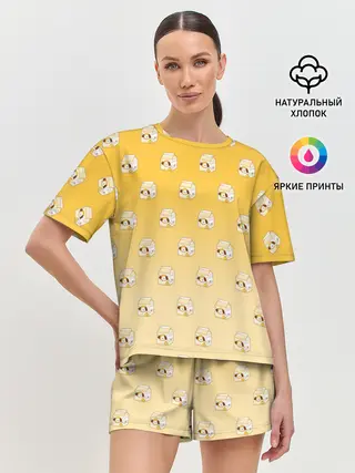 Женская пижама с шортами / Chimmy juice