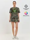 Женская пижама с шортами / Войска связи