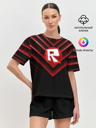 Женская пижама с шортами / ROBLOX