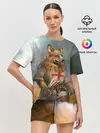 Женская пижама с шортами / КОРГИ ЛУЧНИК