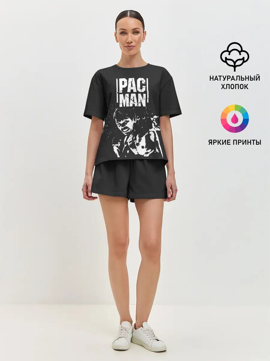 Женская пижама с шортами / Pac Man