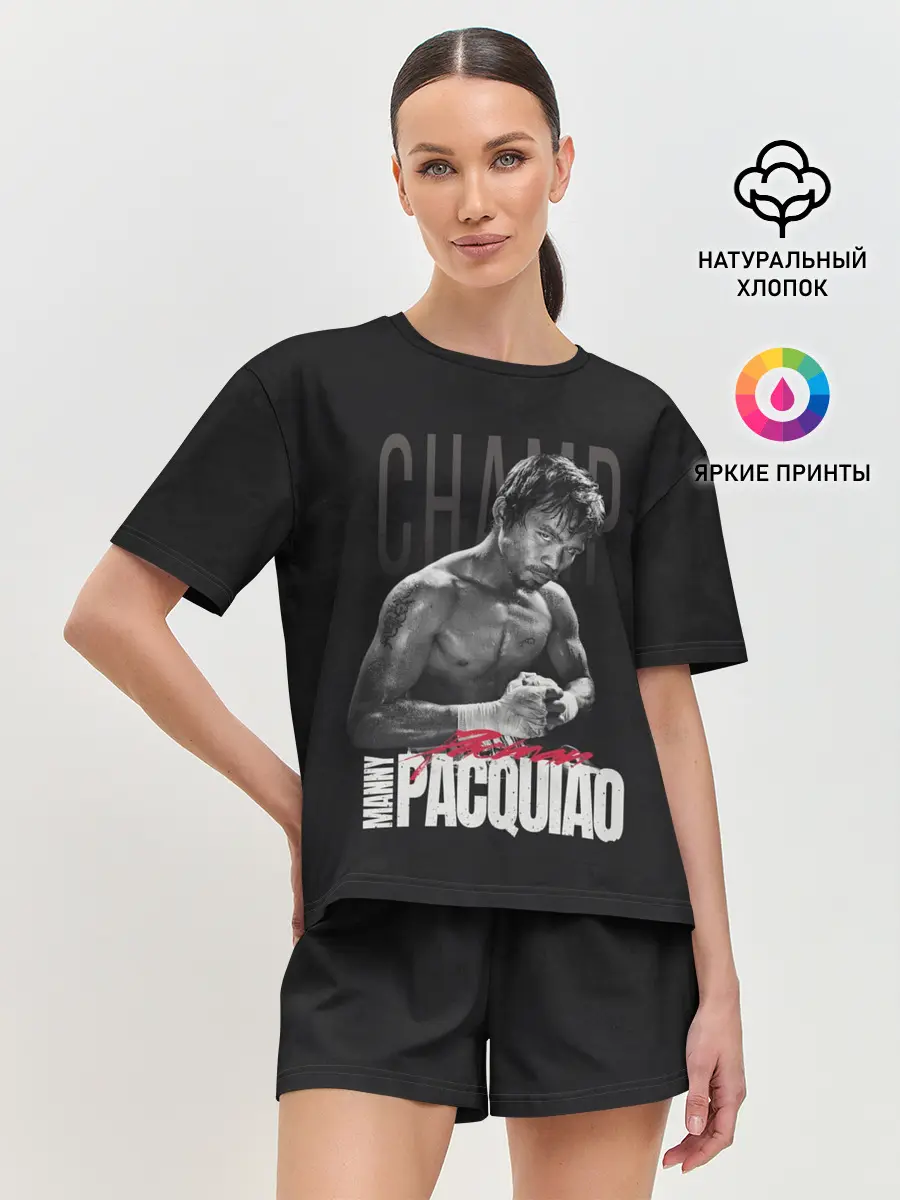 Женская пижама с шортами / Manny Pacquiao