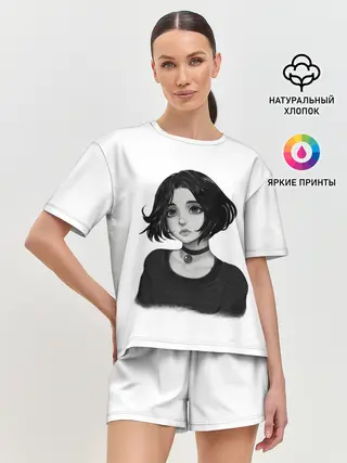 Женская пижама с шортами / Девушка Думер