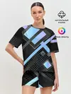 Женская пижама с шортами / Modern Geometry