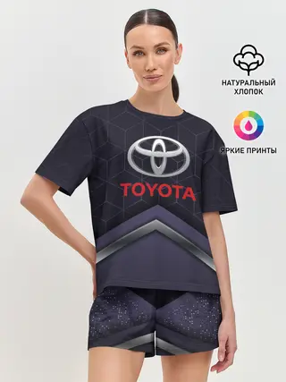 Женская пижама с шортами / TOYOTA | ТОЁТА