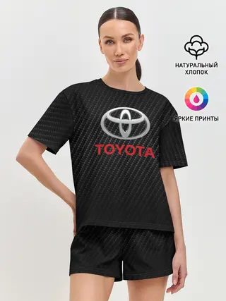 Женская пижама с шортами / TOYOTA | ТОЁТА