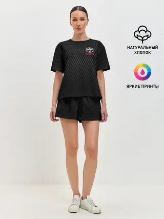 Женская пижама с шортами / TOYOTA | ТОЁТА КАРБОН