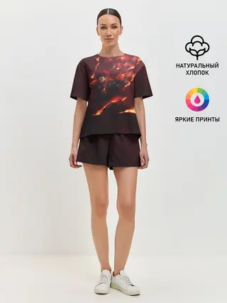 Женская пижама с шортами / Танджиро Камадо