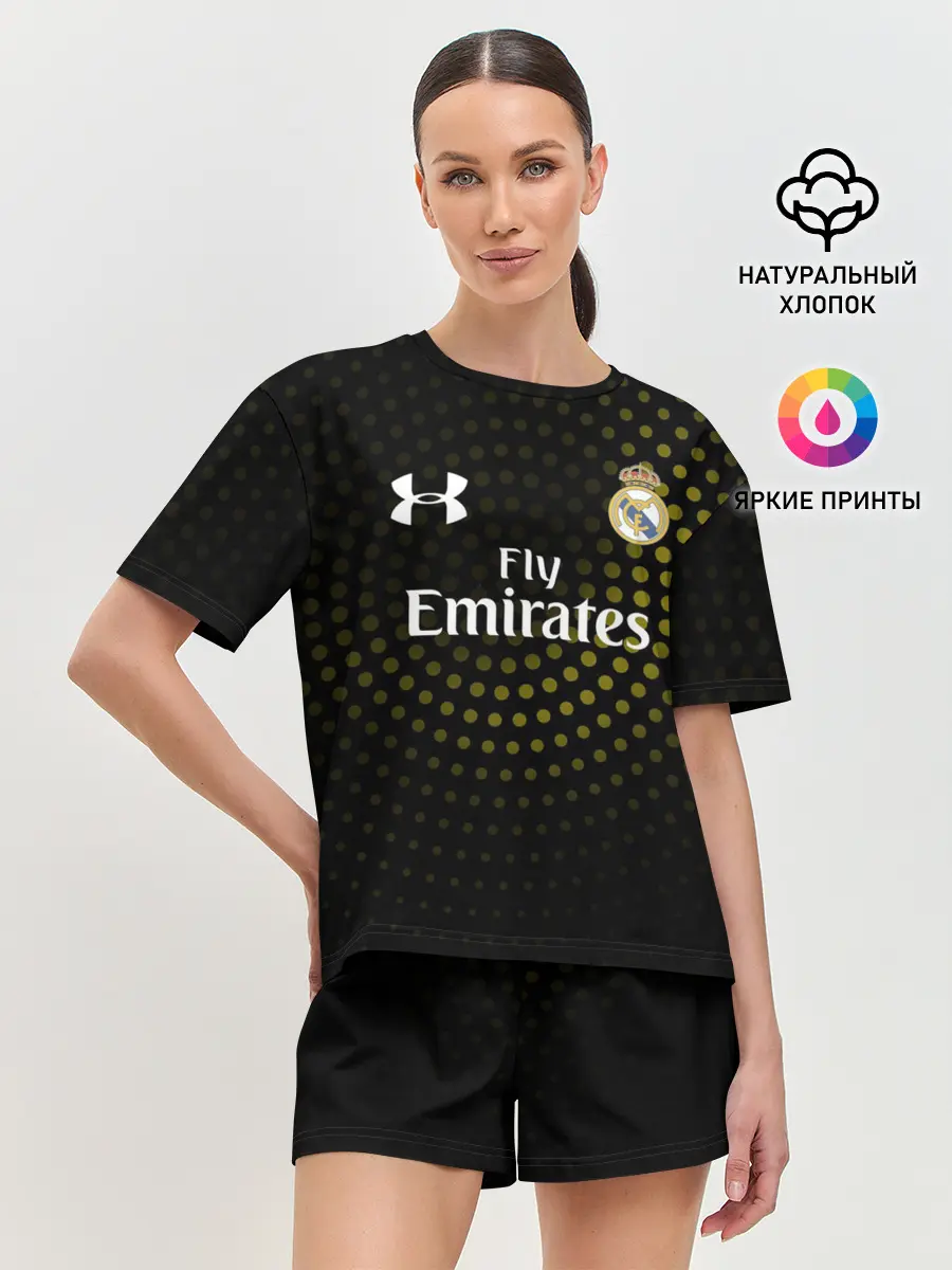 Женская пижама с шортами / Real Madrid