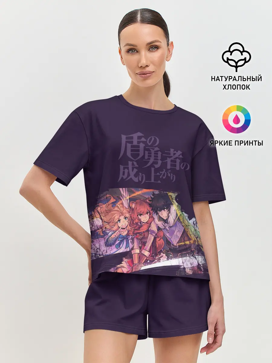 Женская пижама с шортами / Raphtalia