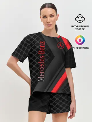 Женская пижама с шортами / MERCEDES-BENZ | AMG