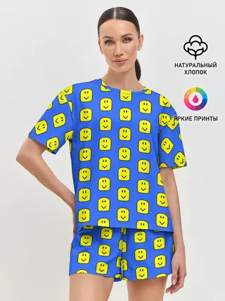 Женская пижама с шортами / ROBLOX