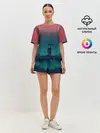 Женская пижама с шортами / Космический Дождь