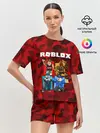 Женская пижама с шортами / ROBLOX