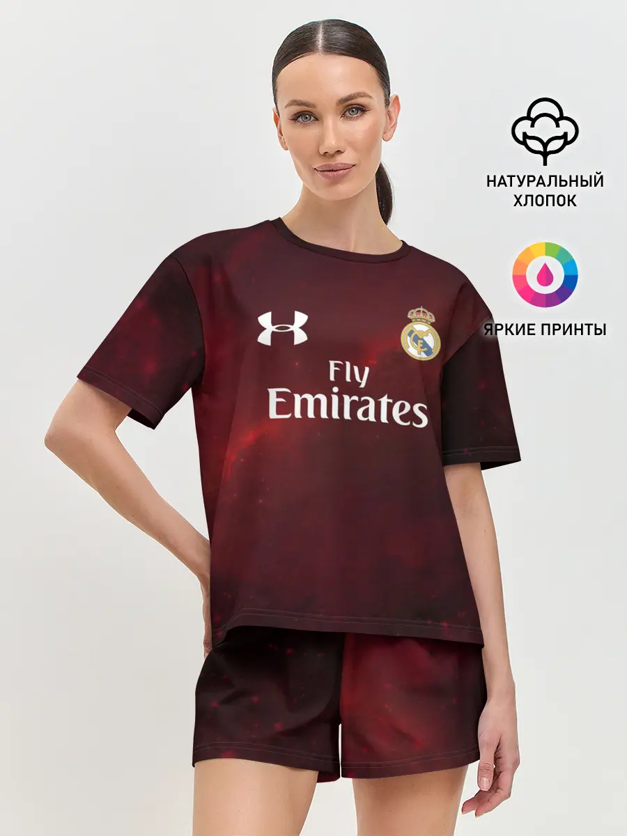 Женская пижама с шортами / Real Madrid