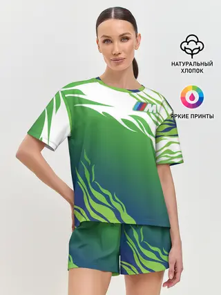 Женская пижама с шортами / BMW