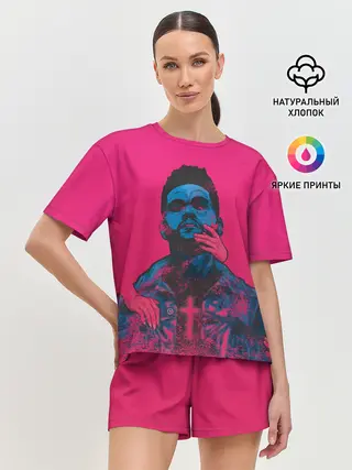 Женская пижама с шортами / The Weeknd