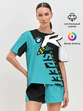 Женская пижама с шортами / BMW