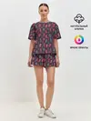 Женская пижама с шортами / Ананасовый экспресс
