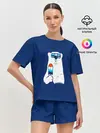 Женская пижама с шортами / Мишка