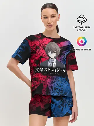 Женская пижама с шортами / BSD logo