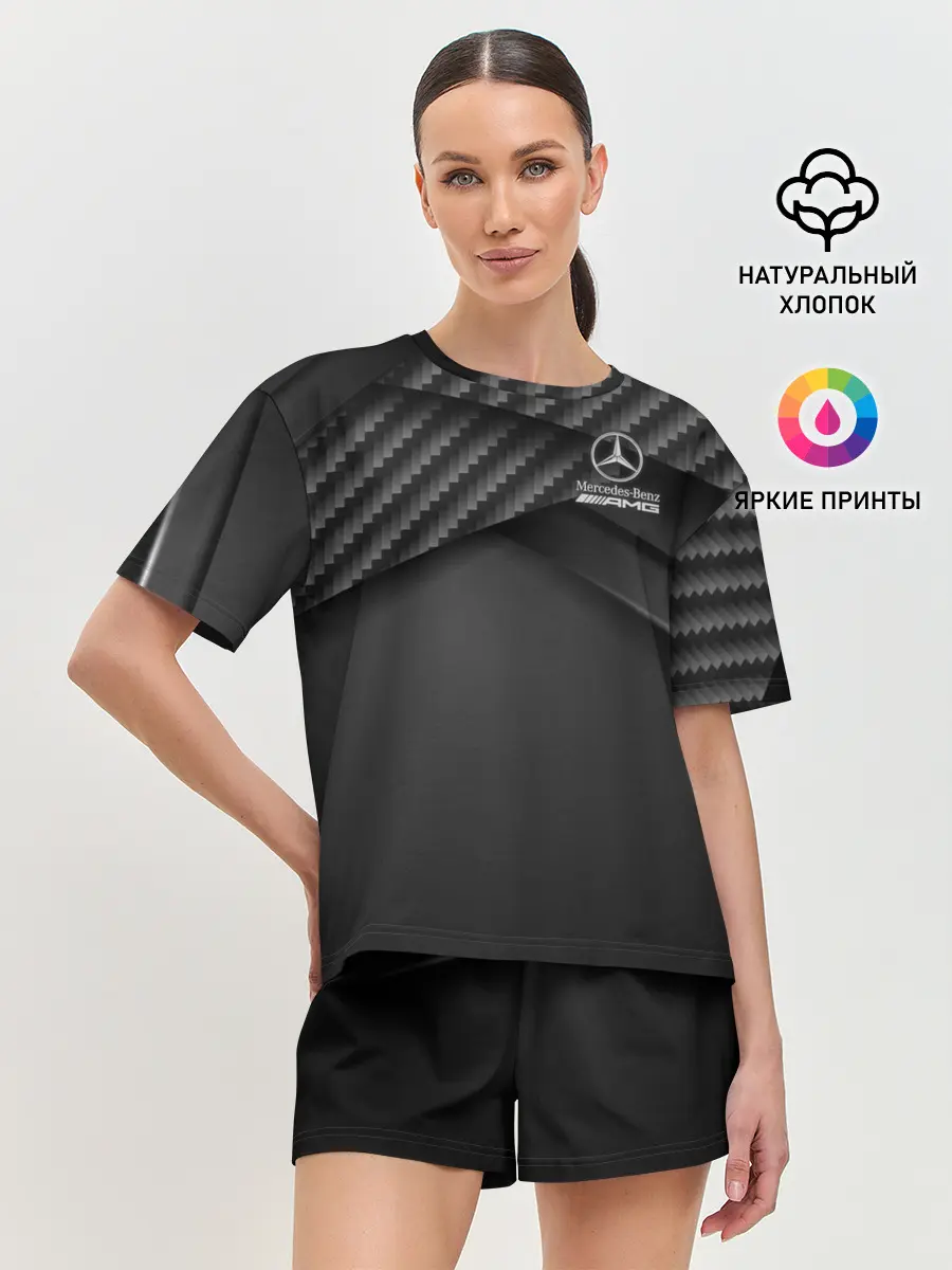Женская пижама с шортами / Mercedes-AMG