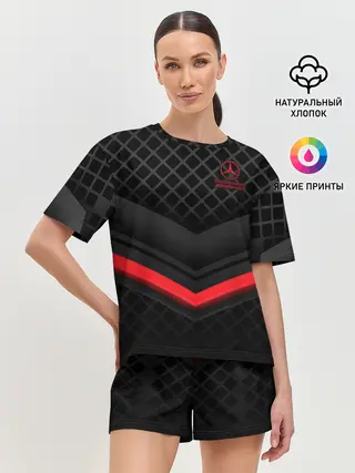 Женская пижама с шортами / Mercedes-AMG