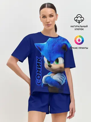 Женская пижама с шортами / SONIC