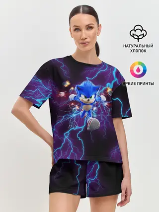 Женская пижама с шортами / SONIC