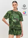 Женская пижама с шортами / Пограничные Войска