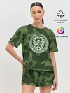 Женская пижама с шортами / Пограничные Войска