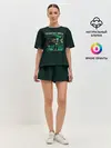 Женская пижама с шортами / Пограничные Войска