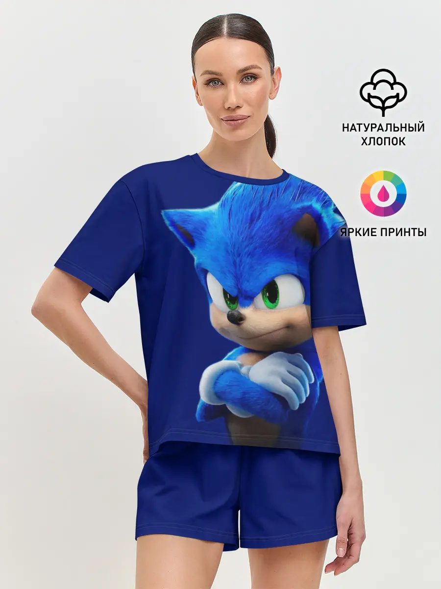 Женская пижама с шортами / SONIC