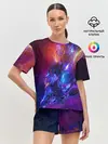Женская пижама с шортами / Universe Neon